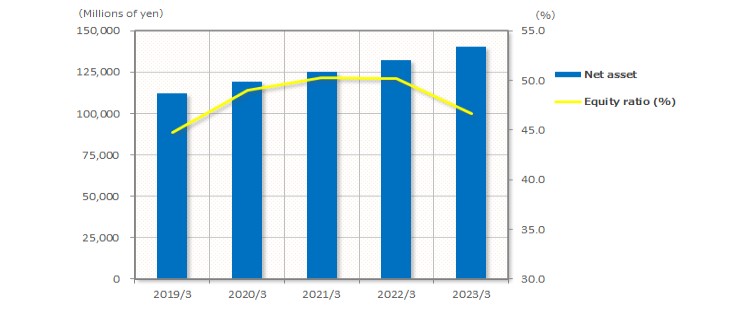 Net assets graph